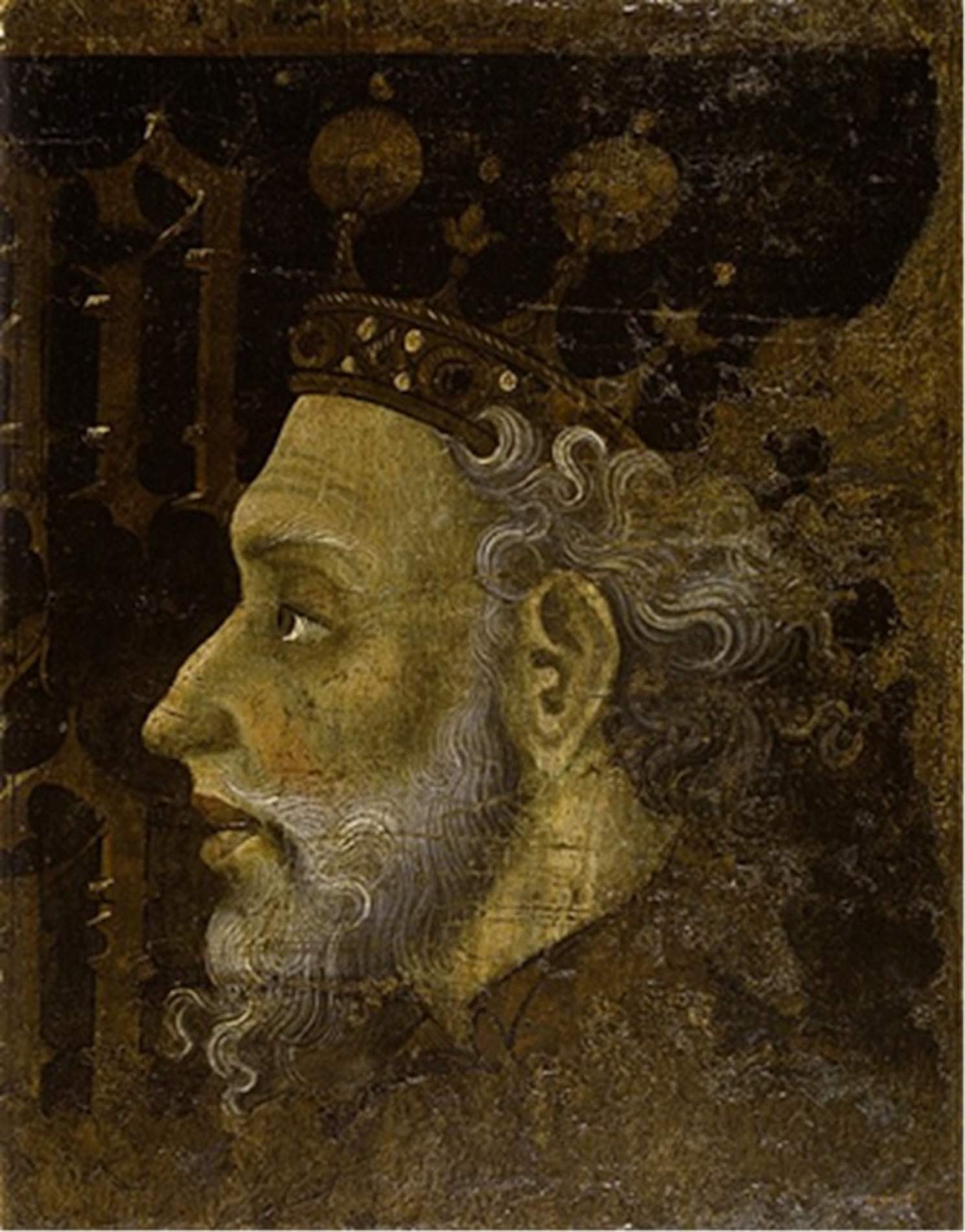 Representación de Alfonso el Magnánimo. Fuente MNAC Representación de Alfonso el Magnánimo. Fuente MNAC