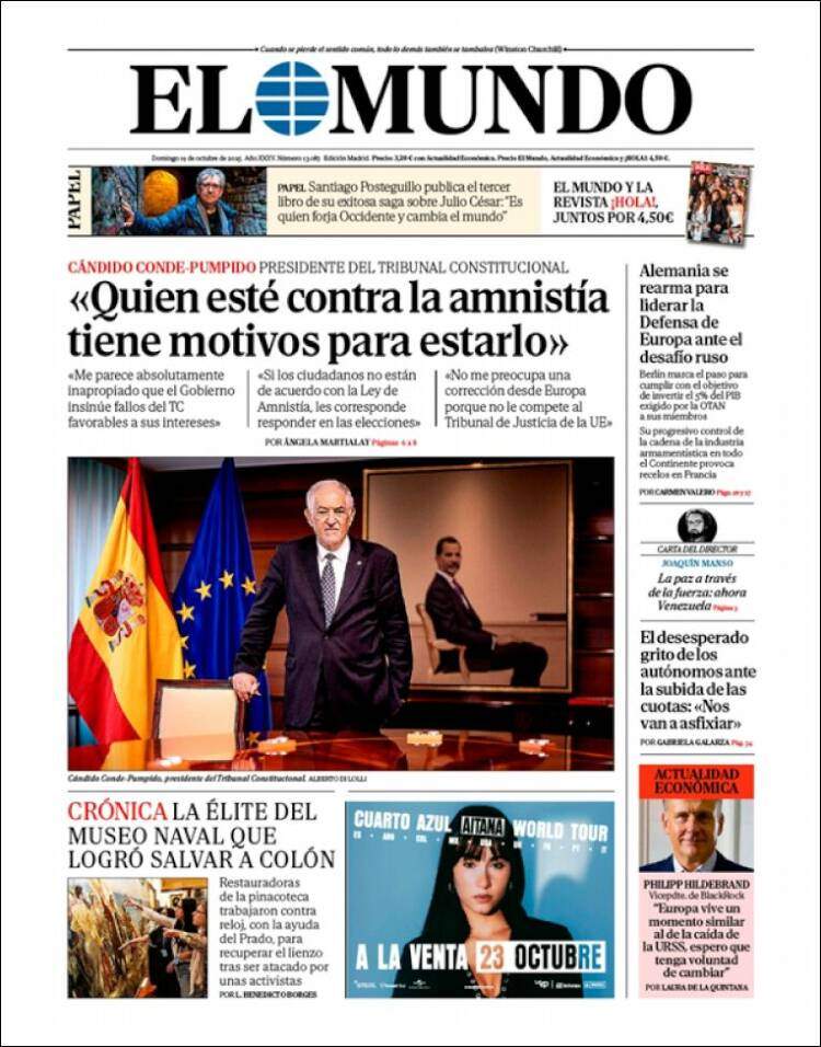 'El Mundo' 19 'El Mundo' 19