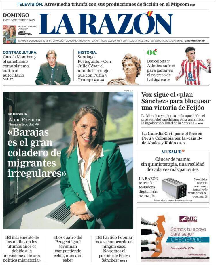 'La Razón' 19 'La Razón' 19