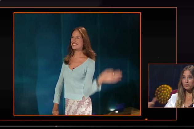 Martina Klein, recordando su debut, en catalán, en 'Les 100 i una' TV3 Martina Klein, recordando su debut, en catalán, en 'Les 100 i una' TV3