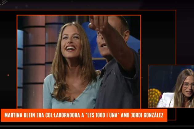Martina Klein, recordando su debut, en catalán, en 'Les 100 i una' TV32 Martina Klein, recordando su debut, en catalán, en 'Les 100 i una' TV32