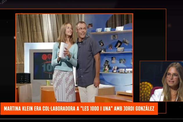 Martina Klein, recordando su debut, en catalán, en 'Les 100 i una' TV33 Martina Klein, recordando su debut, en catalán, en 'Les 100 i una' TV33