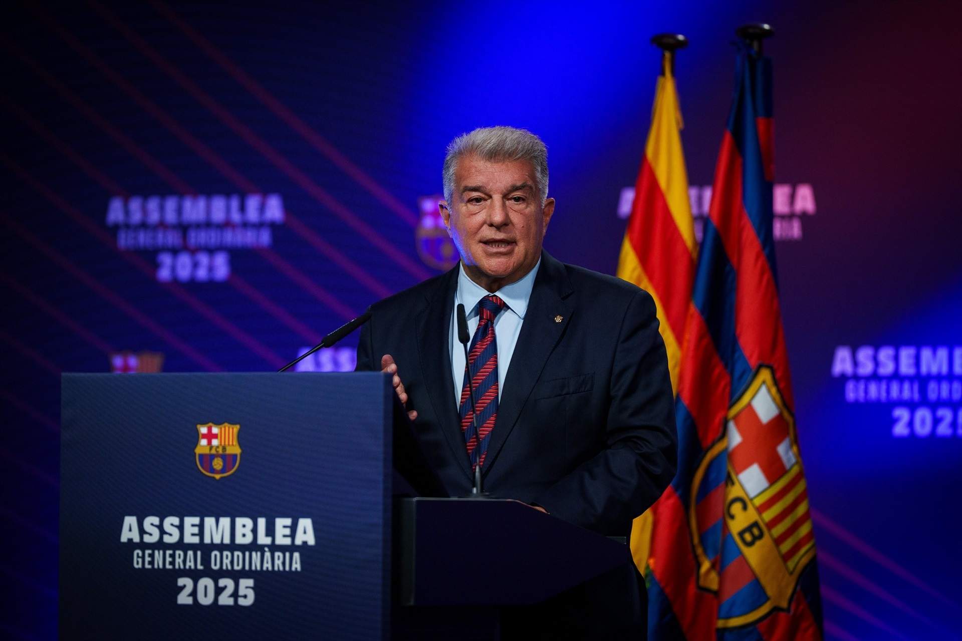 Joan Laporta reforça el seu llegat: "Hem retornat el Barça al lloc on es mereix"