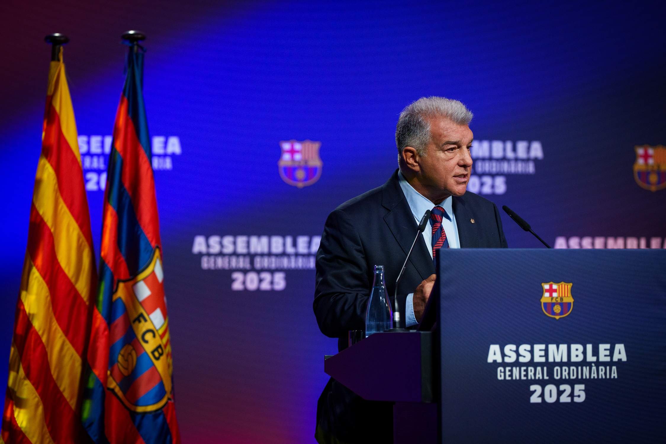 Los socios del Barça avalan la gestión económica de Joan Laporta y miran al futuro con optimismo