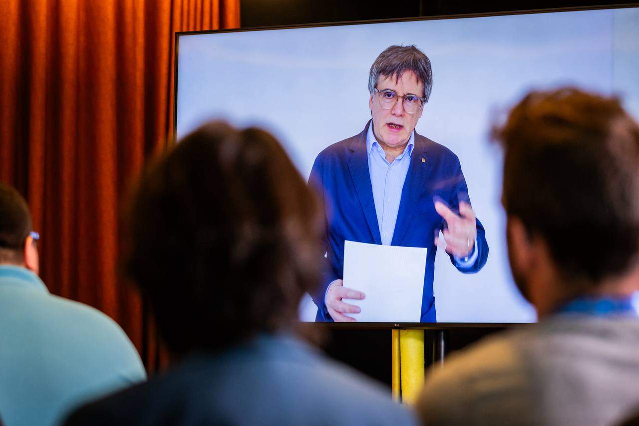 Puigdemont defiende la "mirada larga para construir nación" de Junts frente a los proyectos cortoplacistas