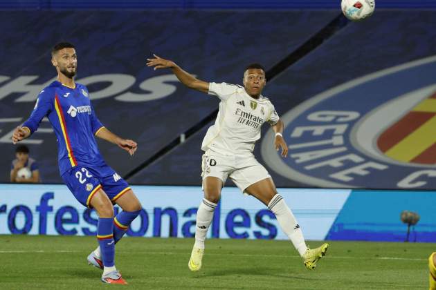 Reial Madrid Getafe Mbappé / Foto: EFE Reial Madrid Getafe Mbappé / Foto: EFE