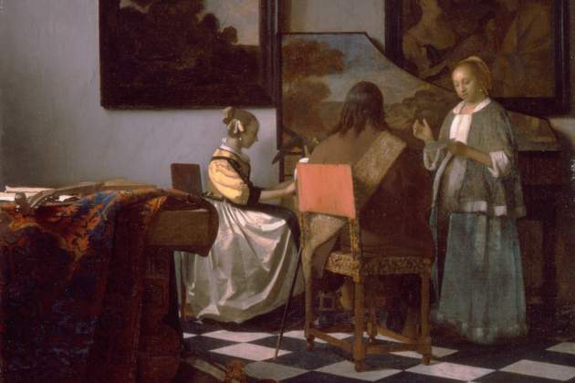 Vermeer The Concert Vermeer The Concert