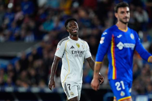 Vinicius Getafe Real Madrid / Foto: Europa Press Vinicius Getafe Real Madrid / Foto: Europa Press