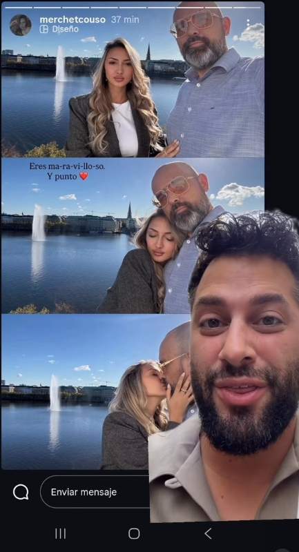 Risto Mejide y Merche, juntos en Hamburgo Instagram Risto Mejide y Merche, juntos en Hamburgo Instagram