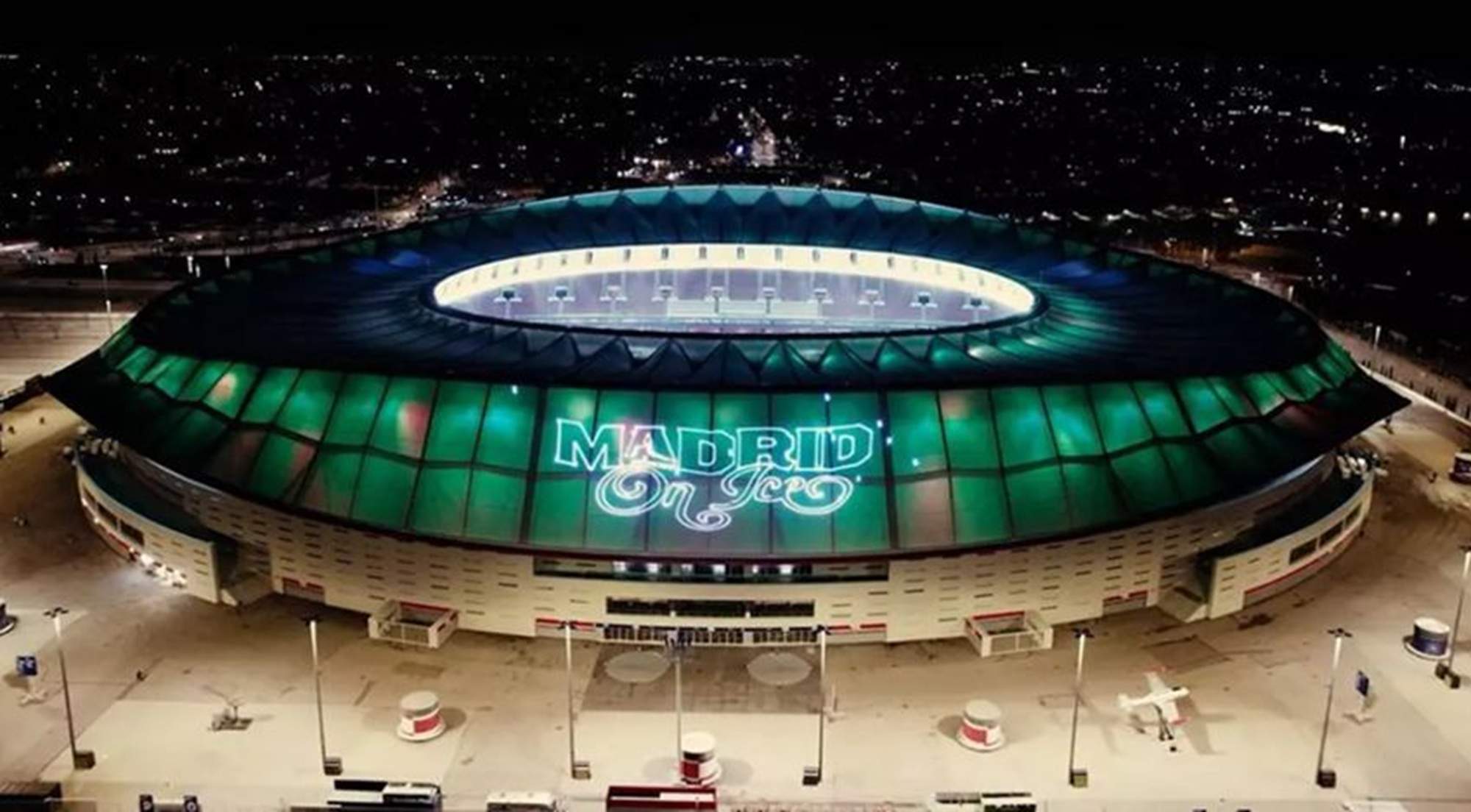 Madrid On Ice torna a l'estadi Riyadh Air Metropolitano amb una pista de gel de 4.200 metres quadrats