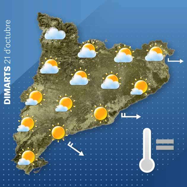 Mapa dimarts Catalunya 21 10 Mapa dimarts Catalunya 21 10