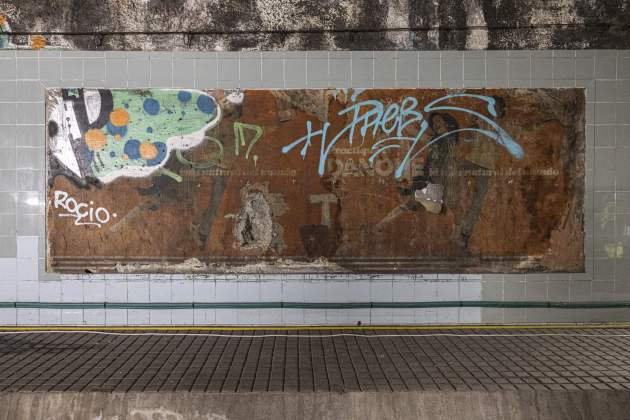 ESTACIÓ FANTASMA METRO CORREUS / Foto: Montse Giralt ESTACIÓ FANTASMA METRO CORREUS / Foto: Montse Giralt