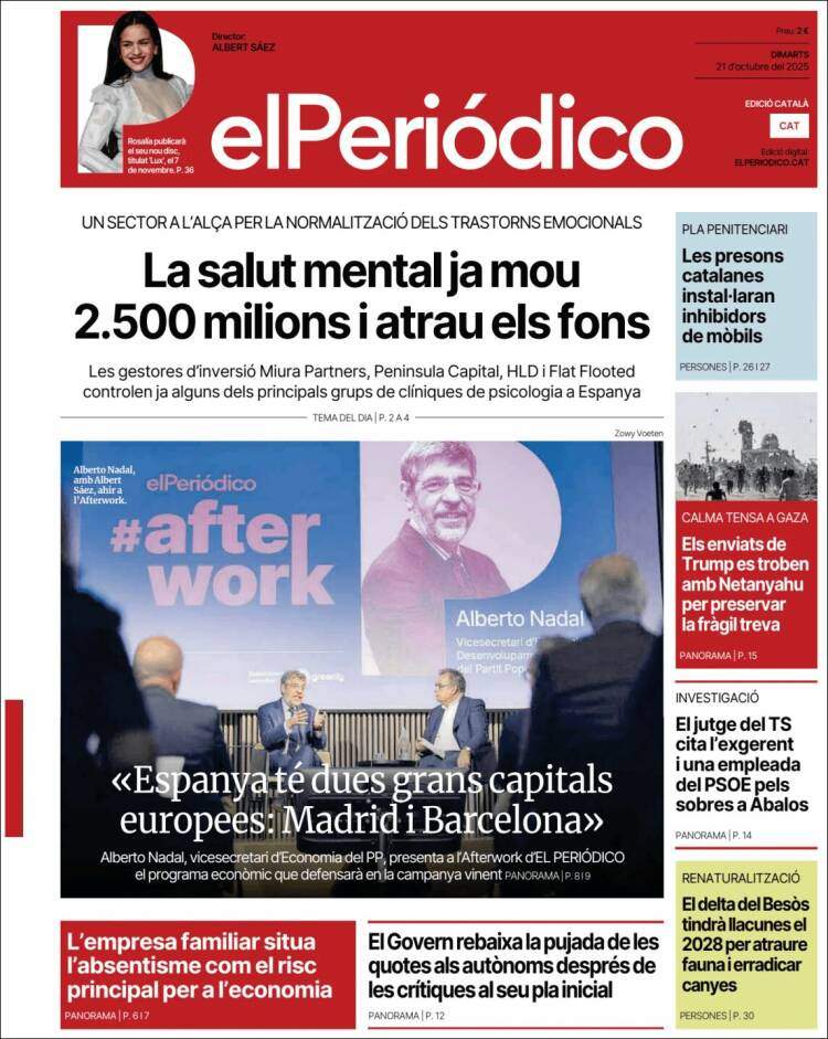 El Periodico, 21 octubre El Periodico, 21 octubre
