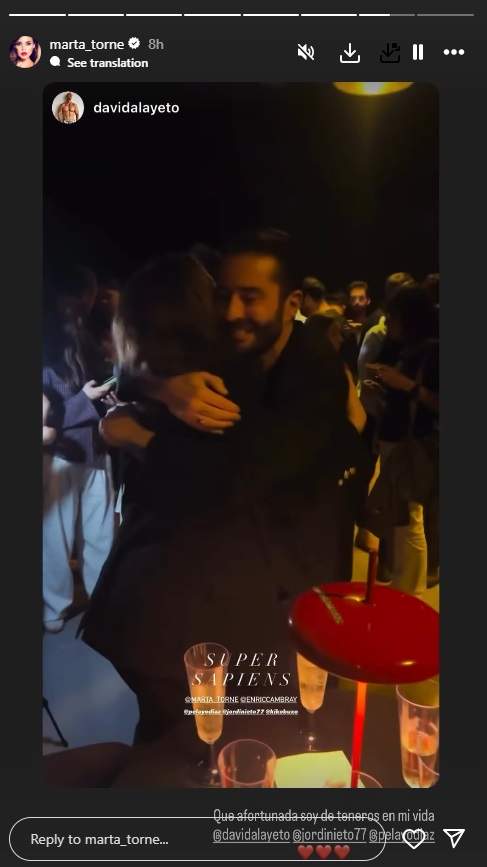 Pelayo Díaz en el estreno de 'Super sapiens' IG3 Pelayo Díaz en el estreno de 'Super sapiens' IG3