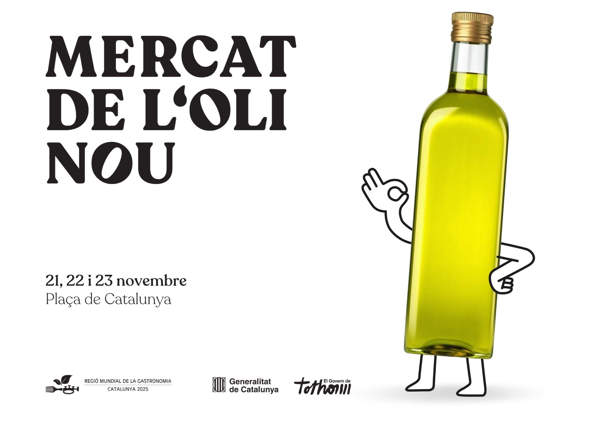 Cartell Mercat Oli Nou