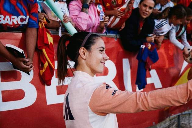 Aitana Bonmatí en la selección española / Instagram Aitana Bonmatí en la selección española / Instagram