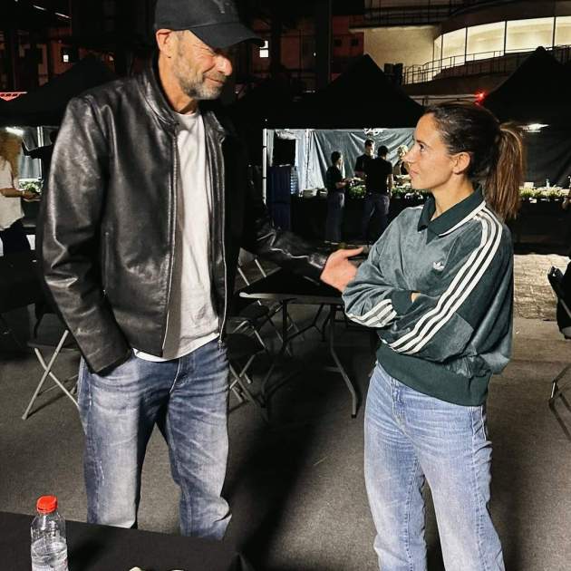 Aitana Bonmatí con Jürgen Klopp Instagram Aitana Bonmatí con Jürgen Klopp Instagram