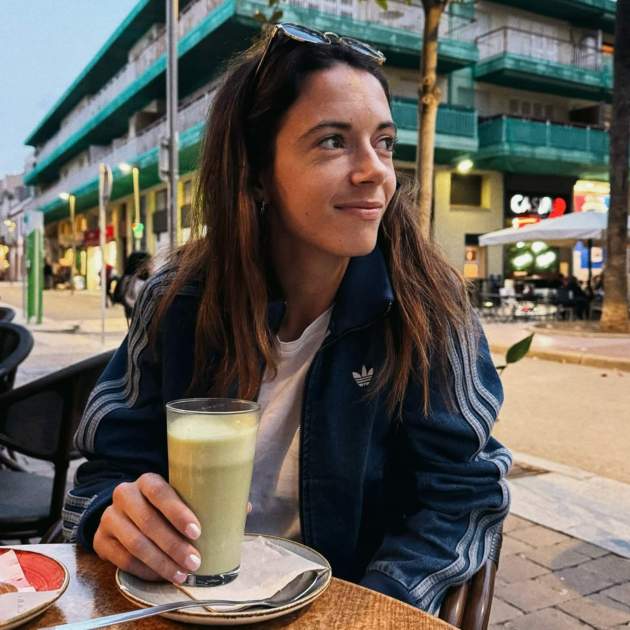 Aitana Bonmatí con un té matcha / Instagram Aitana Bonmatí con un té matcha / Instagram