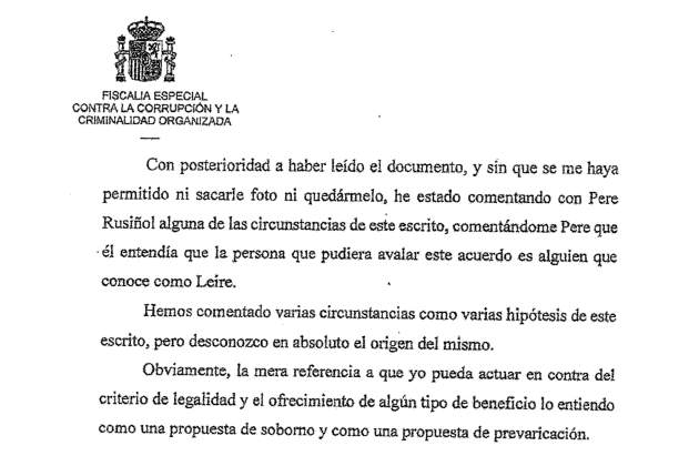 Denúncia Grinda contra Leire Díez 2 Denúncia Grinda contra Leire Díez 2