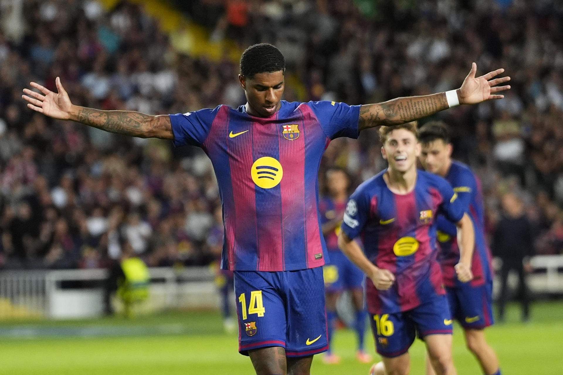 Rashford enamora el barcelonisme i arriba al Clàssic en el seu millor moment