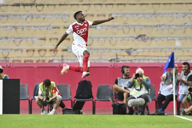 Ansu Fati celebra un gol amb el Mònaco / Foto: Europa Press Ansu Fati celebra un gol amb el Mònaco / Foto: Europa Press