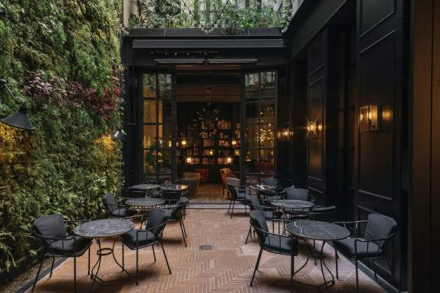 Terrassa restaurant Contraban hotel Wittmore Foto Cedida Terrassa restaurant Contraban hotel Wittmore Foto Cedida