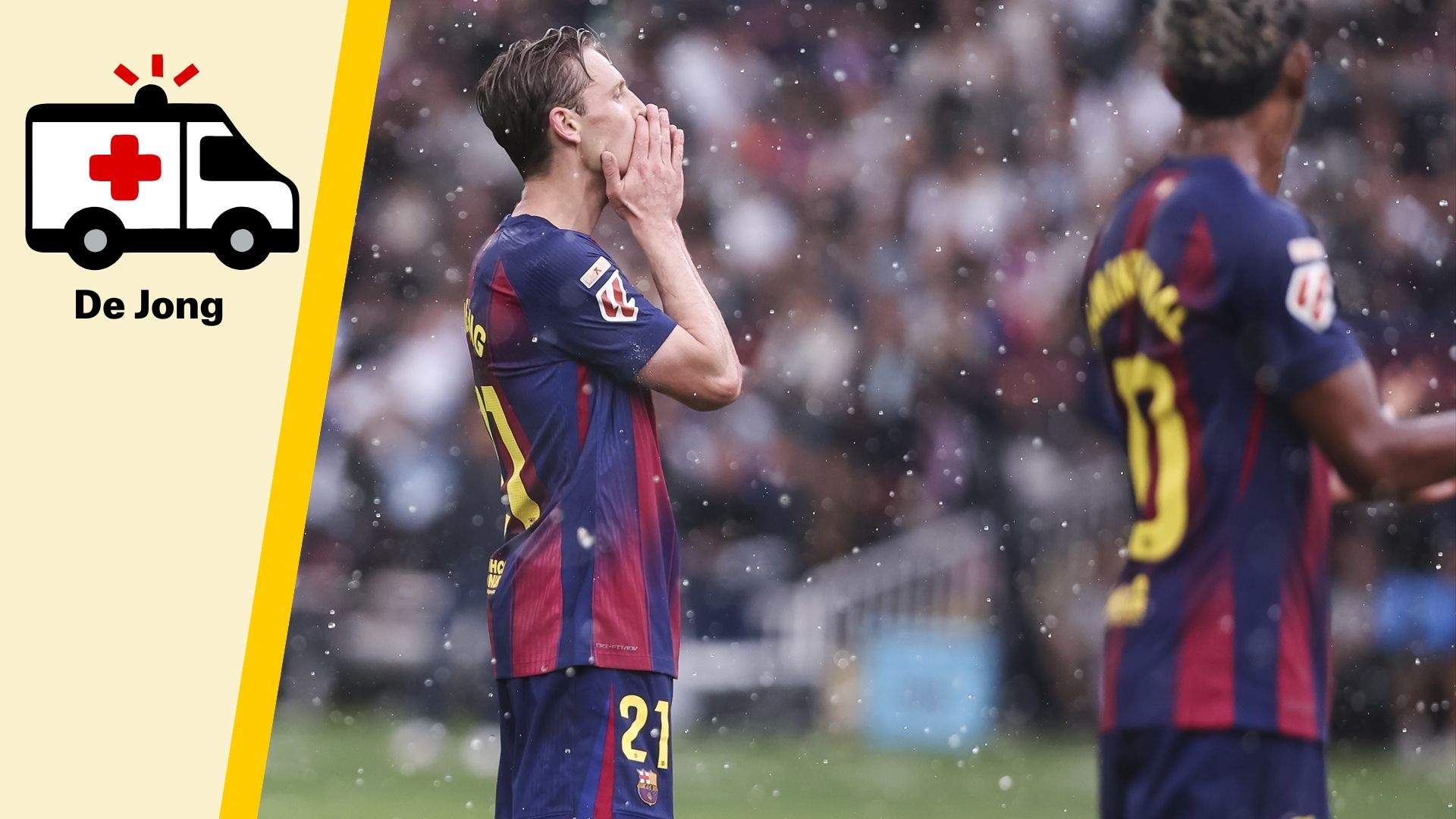Lesión de De Jong: qué le pasa, qué lesión tiene y cuánto tiempo estará de baja con el Barça
