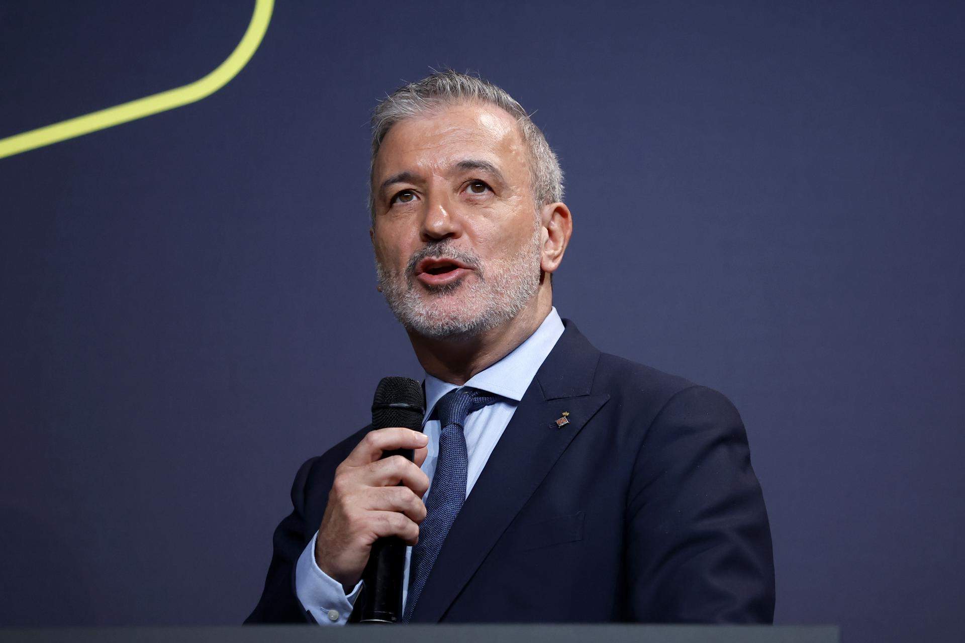 Jaume Collboni celebra la presentació del Tour Barcelona - París: "La culminació d'una història d'amor"