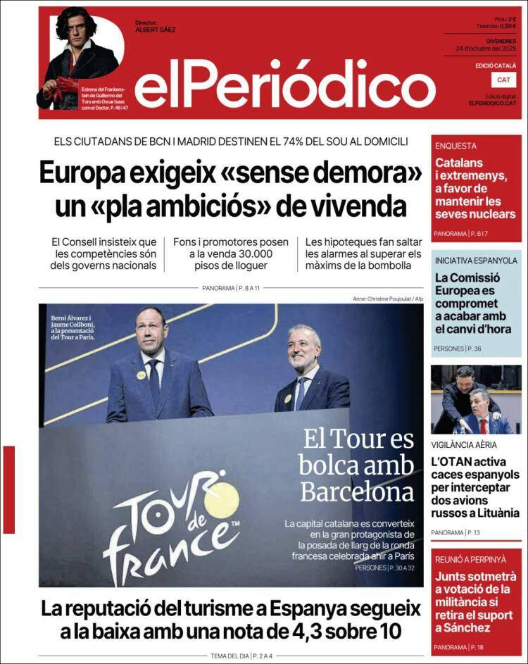 El Periodico, 24 octubre 2025 El Periodico, 24 octubre 2025