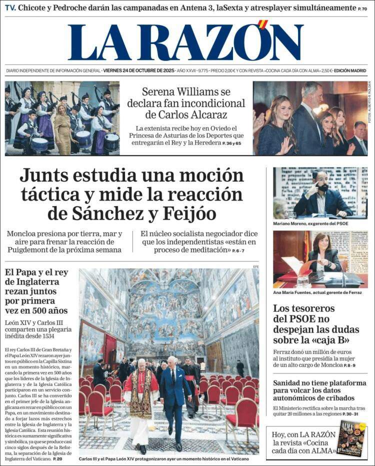 La Razon, 24 octubre 2025 La Razon, 24 octubre 2025