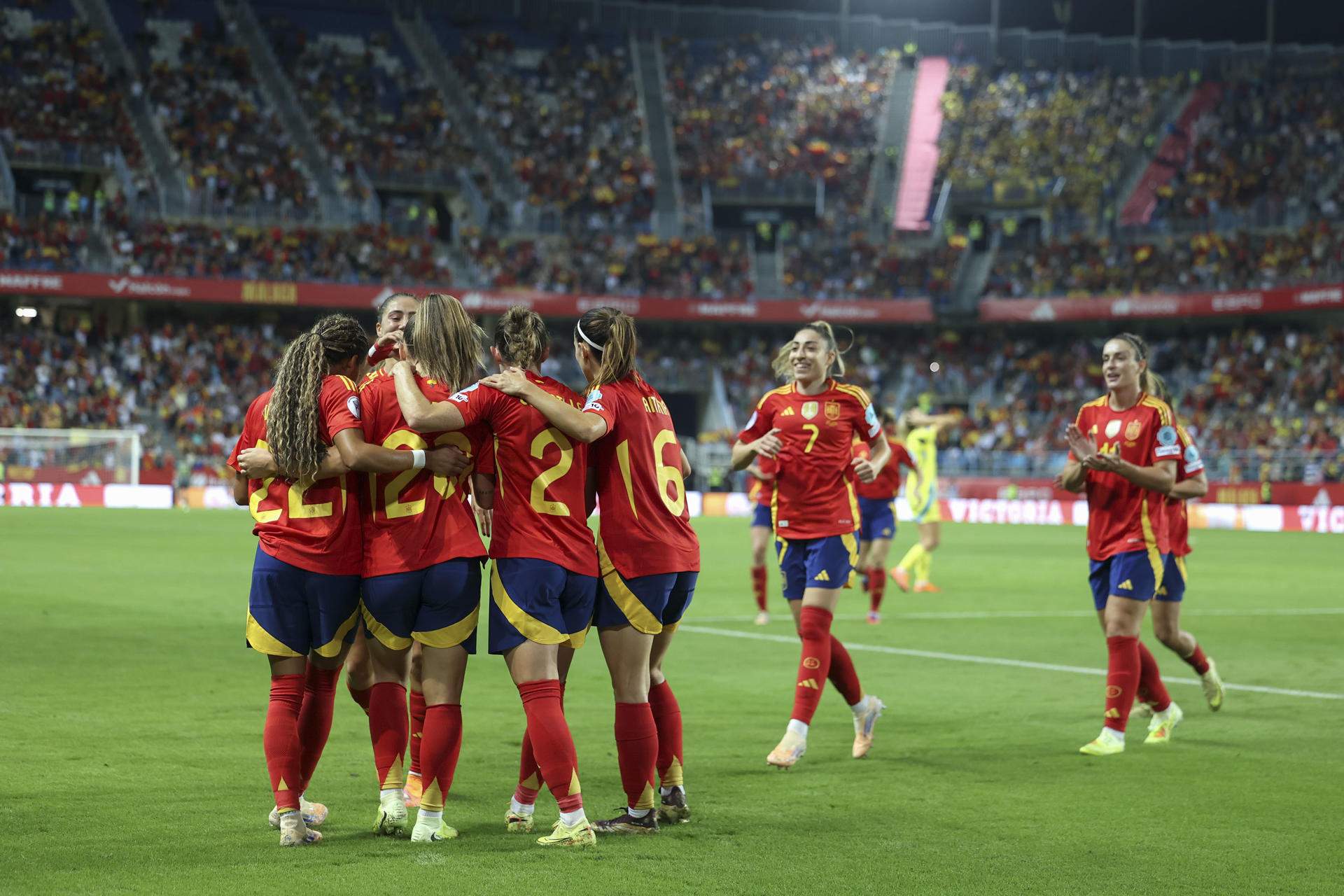 Recital de España contra Suecia para tocar la final de la Women's Nations League (4-0)