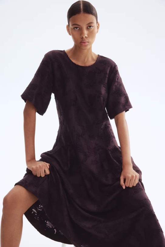 El vestido de Leonor de 49,99, web H&M El vestido de Leonor de 49,99, web H&M