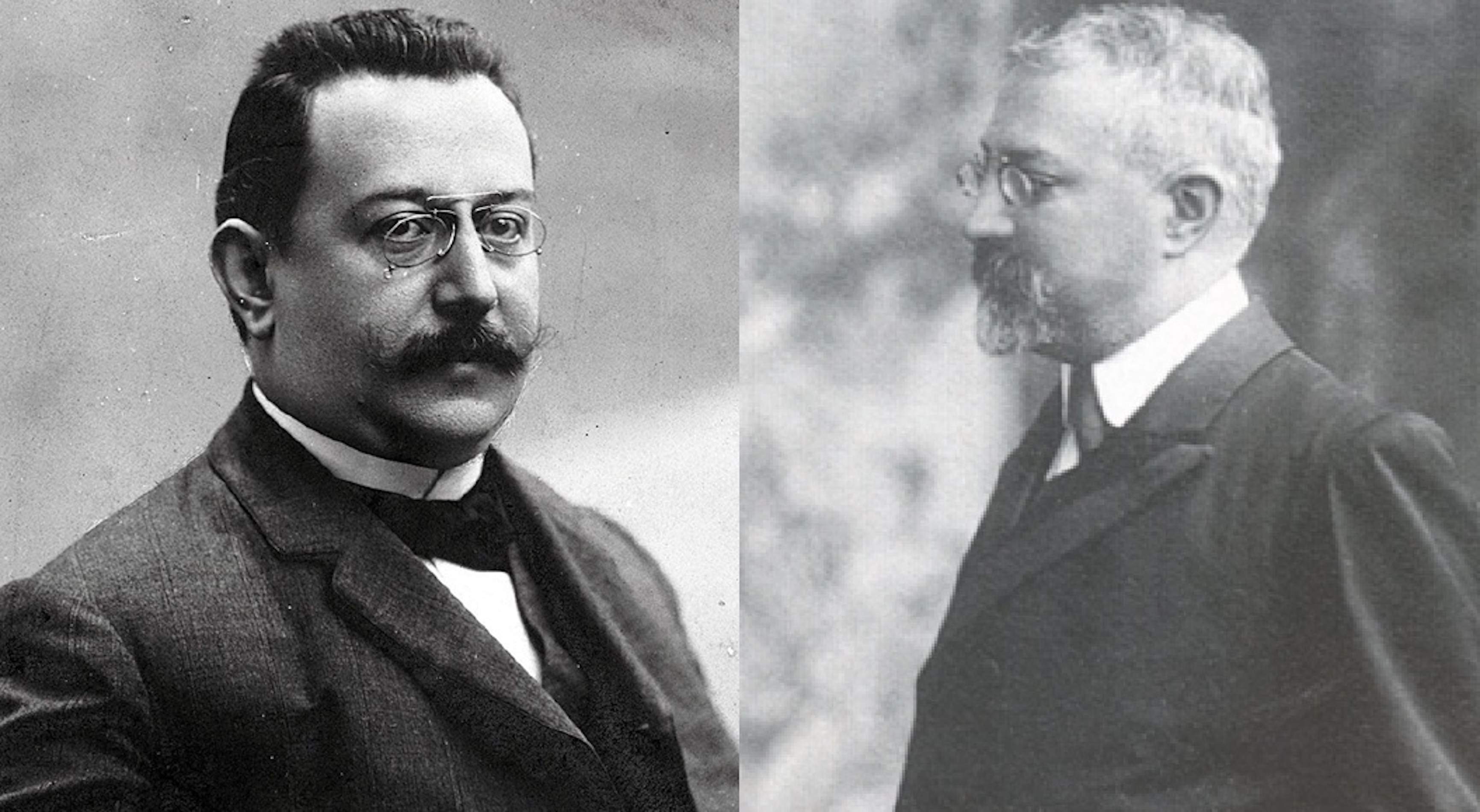 Prat de la Riba i Puig i Cadafalch, liders predecesors de la Lliga i presidents de la Mancomunitat. Font Enciclopèdia Catalana Prat de la Riba i Puig i Cadafalch, liders predecesors de la Lliga i presidents de la Mancomunitat. Font Enciclopèdia Catalana