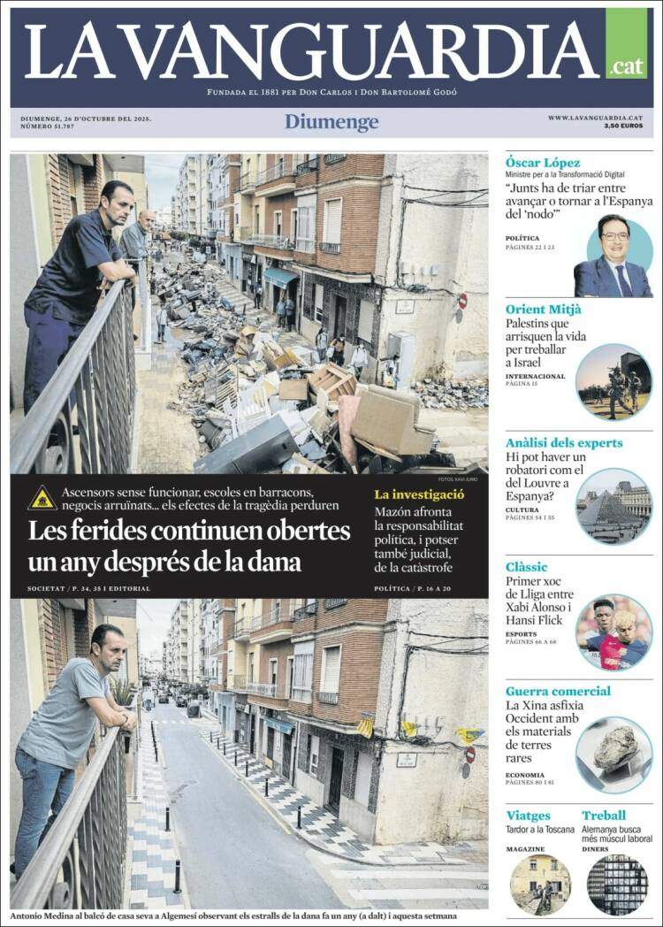 'La Vanguardia' 26 'La Vanguardia' 26
