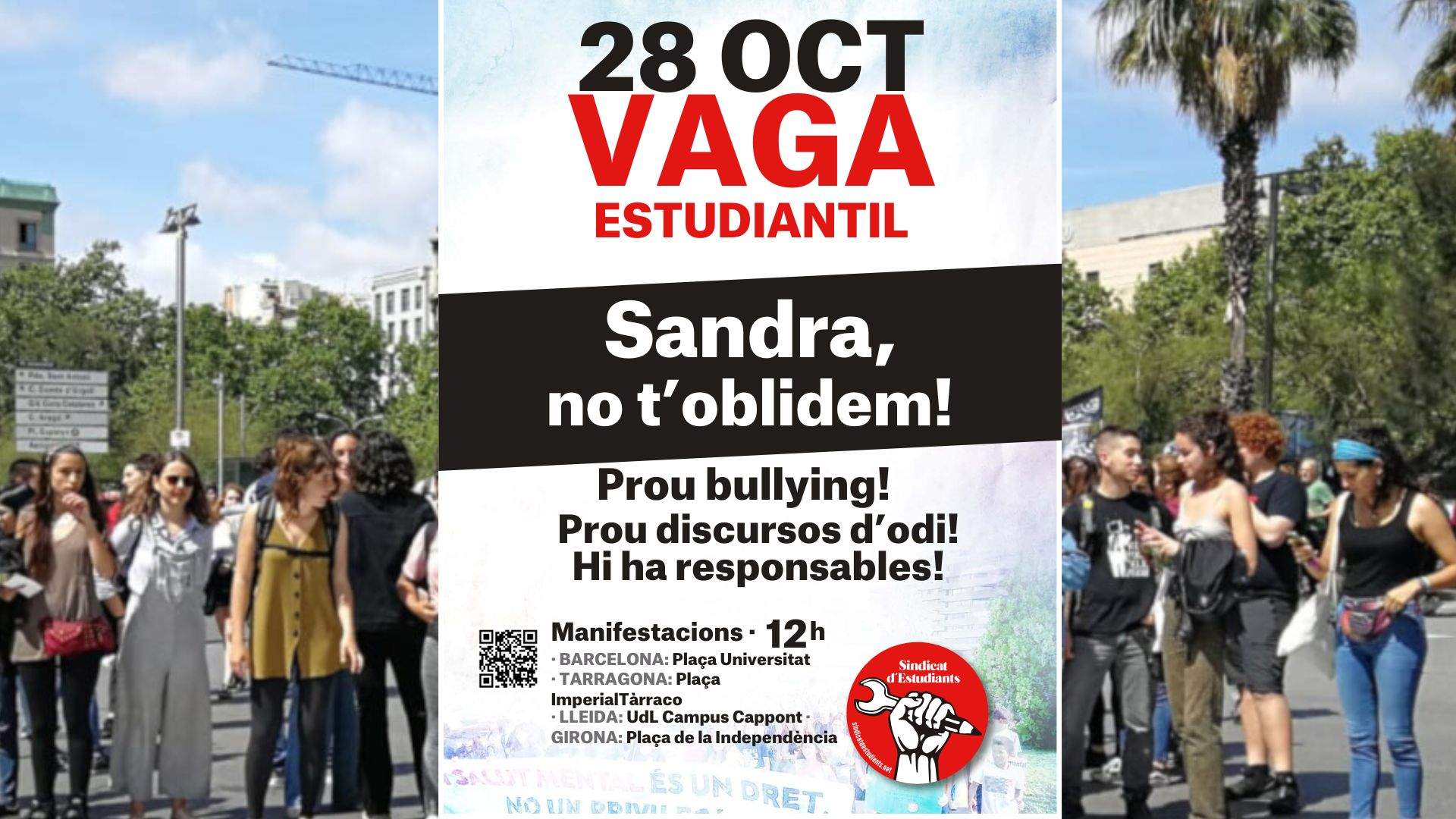 Huelga de estudiantes del 28 de octubre: horarios y lugares de las convocatorias Huelga de estudiantes del 28 de octubre: horarios y lugares de las convocatorias
