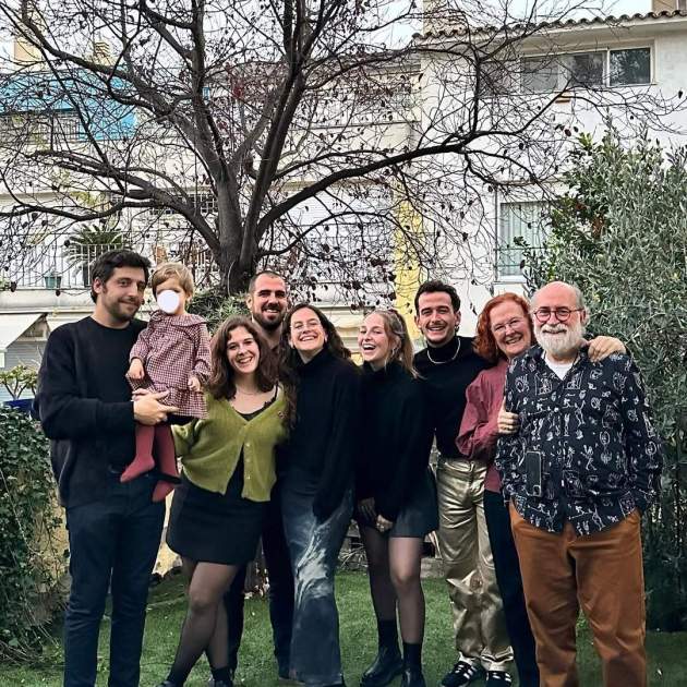 Marc Rius, Clara de Ramon amb l'Oriol de Ramon i tota la família   Instagram