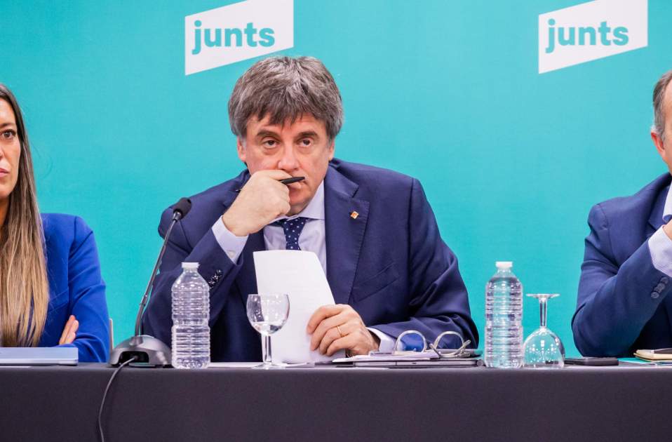 Nogueras Puigdemont i Turull a Perpinyà Nogueras Puigdemont i Turull a Perpinyà