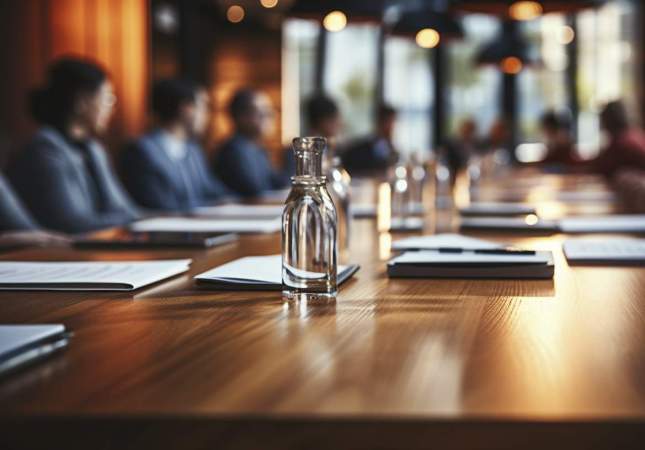 Imagen de una reunión de un consejo de administración | Freepik