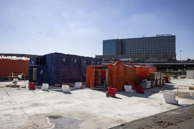 Recurs obres, sants estació  / Foto: Carlos Baglietto