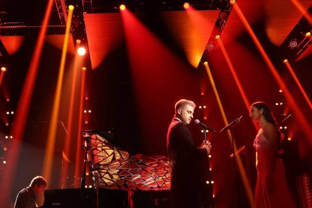 Els tres a l'escenari d'Operación Triunfo / Instagram Els tres a l'escenari d'Operación Triunfo / Instagram