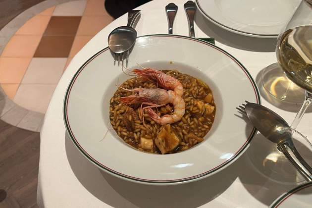 Arroz de Pals del restaurante Finorri. / Foto: Emma Porta Arroz de Pals del restaurante Finorri. / Foto: Emma Porta
