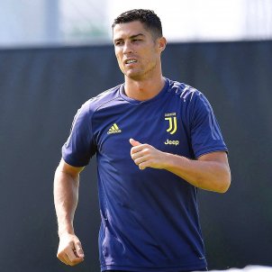 Cristiano Ronaldo juventus entrenament EFE Cristiano Ronaldo juventus entrenament EFE