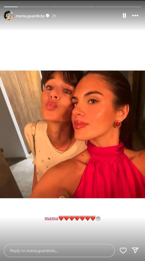 Maria Guardiola felicita Cristina Serra, la seva mare   Instagram Maria Guardiola felicita Cristina Serra, la seva mare   Instagram