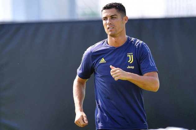 Cristiano Ronaldo juventus entrenamiento EFE