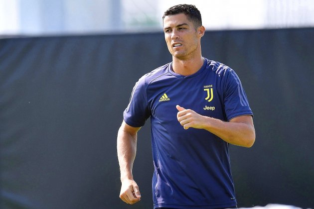 Cristiano Ronaldo juventus entrenament   EFE