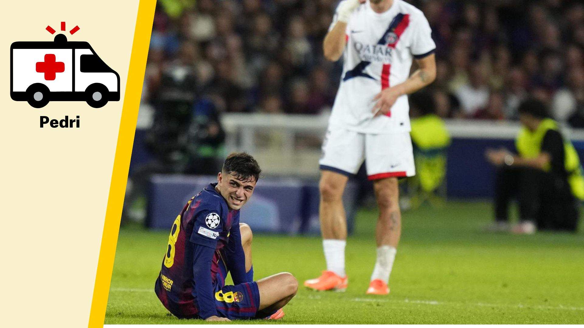 Lesión de Pedri: qué le pasa, qué lesión tiene y cuánto tiempo estará de baja con el Barça Lesión de Pedri: qué le pasa, qué lesión tiene y cuánto tiempo estará de baja con el Barça