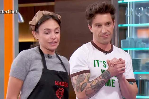 El chef Bosquet, con Maria, finalista de 'Masterchef 12' TVE El chef Bosquet, con Maria, finalista de 'Masterchef 12' TVE