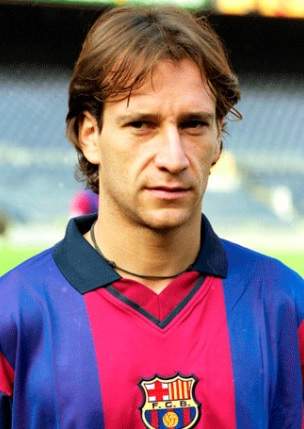 Alfonso Pérez, con la camiseta del Barça Alfonso Pérez, con la camiseta del Barça