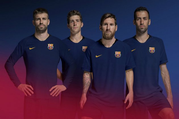 Escudo Barça jugadores FCB