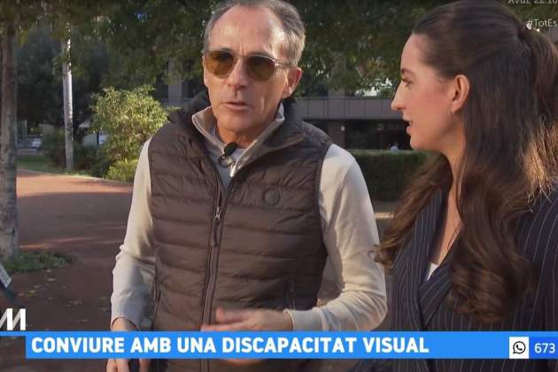 Christian Garcia explica cómo es vivir en Barcelona con una discapacidad visual severa TV32 Christian Garcia explica cómo es vivir en Barcelona con una discapacidad visual severa TV32